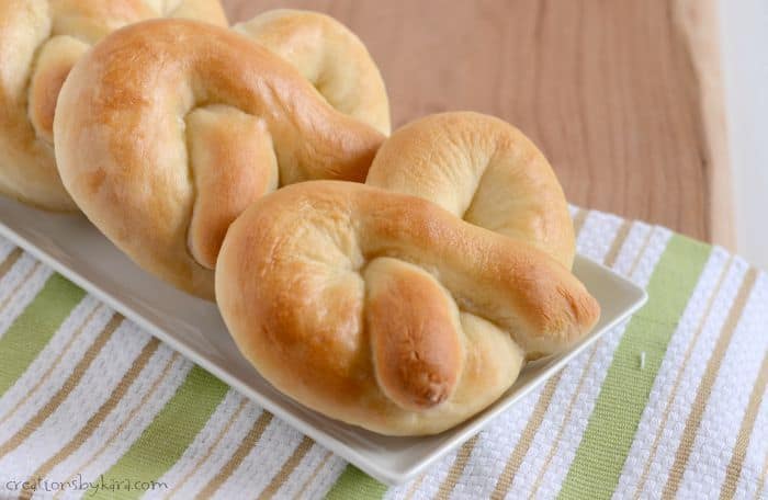 Easy Soft Pretzels - Homemade Snacks from Hope, Love, and Food