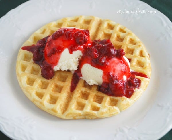 Our family's favorite waffles
