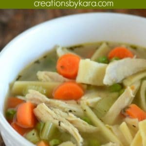 how to make homemade chicken noodle soup