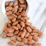 How to make cinnamon roasted almonds at home.