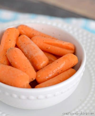 Sweet cooked carrots - a simple side dish. Make cooked carrots more delicious with just a few ingredients.