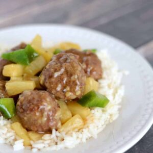 Recipe for easy and tasty sweet and sour meatballs. My entire family is thrilled when these meatballs are on the dinner menu!