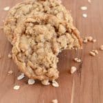This recipe for Oatmeal Toffee Cookies is the best ever! Make a double batch, they freeze well!