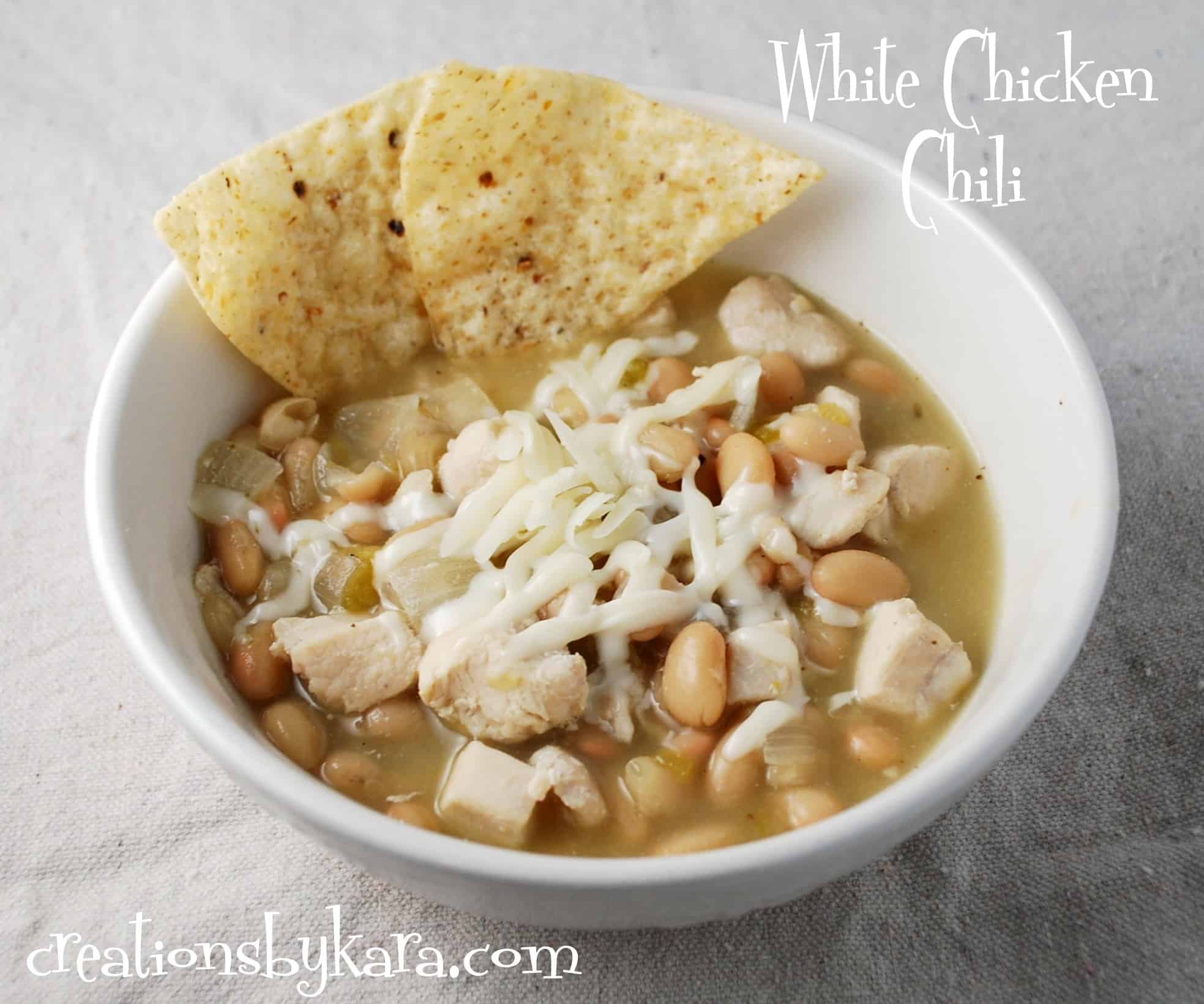 White Chicken Chili Recipe