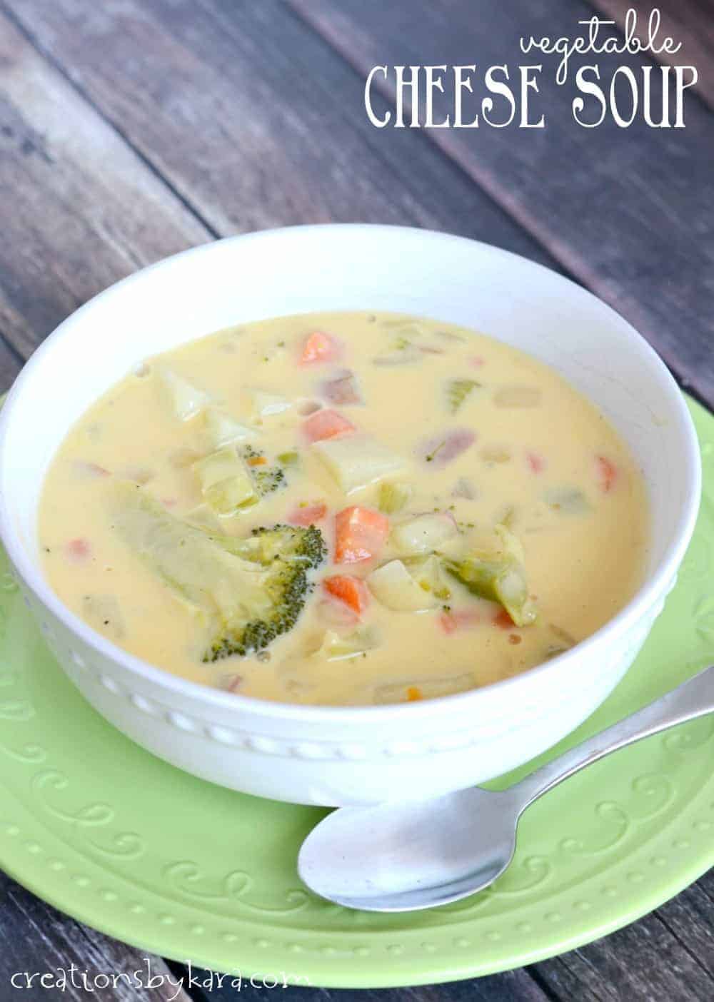 Cheese Soup Recipe (with Velveeta) - Creations by Kara