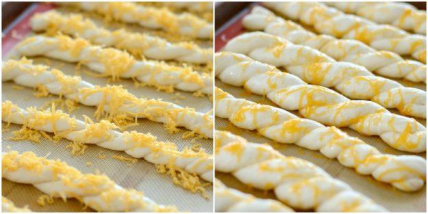 Tips for making breadstick twists