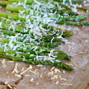 how to make roasted parmesan asparagus