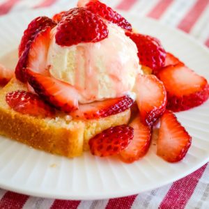 homemade strawberry shortcake