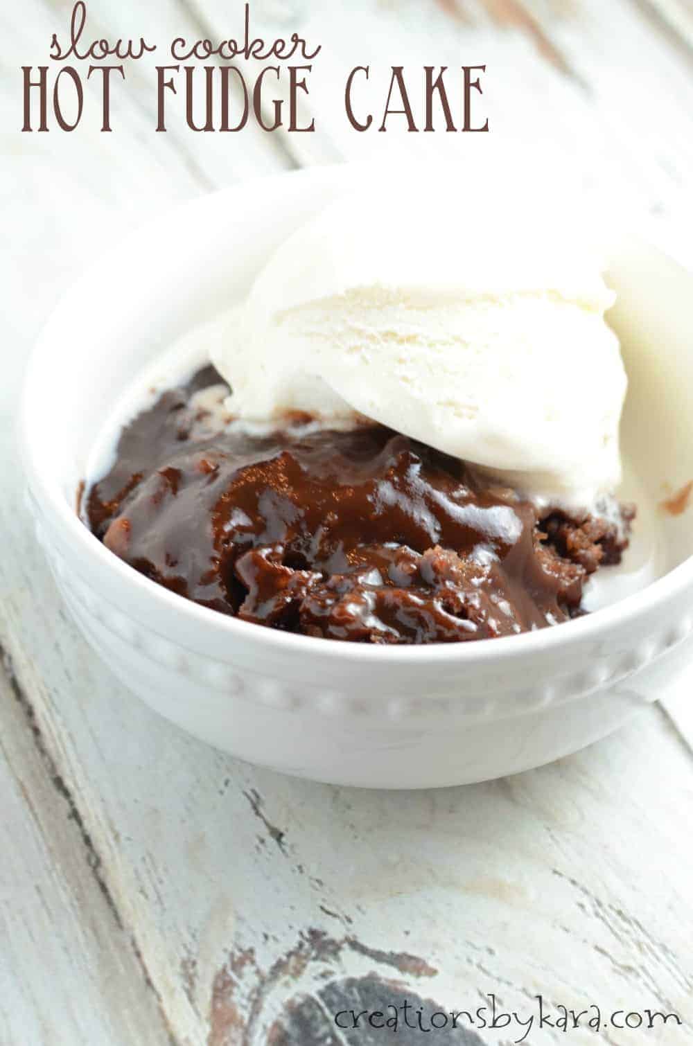 Simply Magical Hot Fudge Cake Recipe Creations by Kara