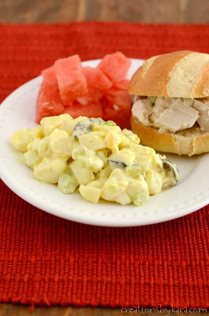 Secret ingredient potato salad