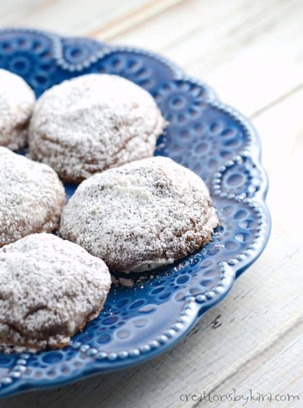 These Chocolate Fudge Cookies will remind you of truffles. So decadent!