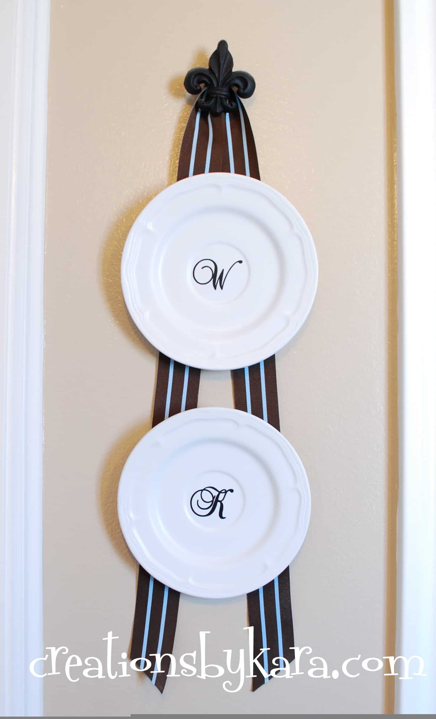 How To Hang Plates without Plate Holders