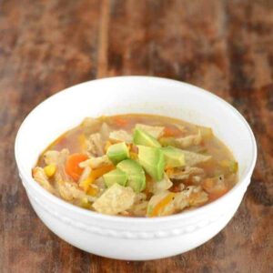 Hearty and delicious Chicken Tortilla Soup