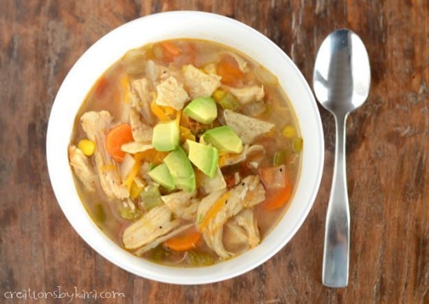 Recipe for Chicken Tortilla Soup