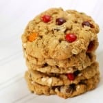 Whole Wheat Oatmeal Chocolate Chip Cookies