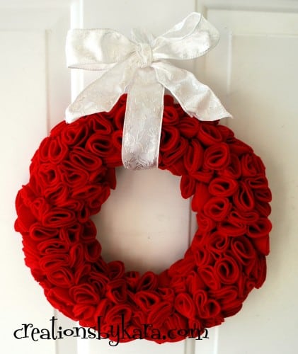 valentine's day wreath