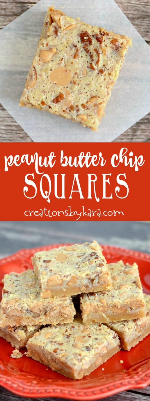  Peanut Butter Chip Squares COLLAGE