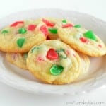 How to make yummy cookies with chopped gumdrops. So pretty!