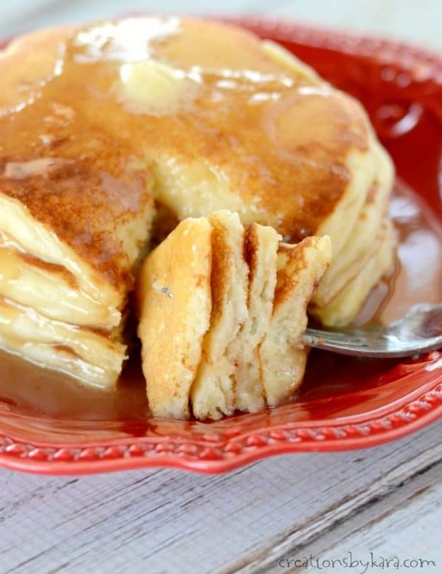 Buttermilk pancakes recipe