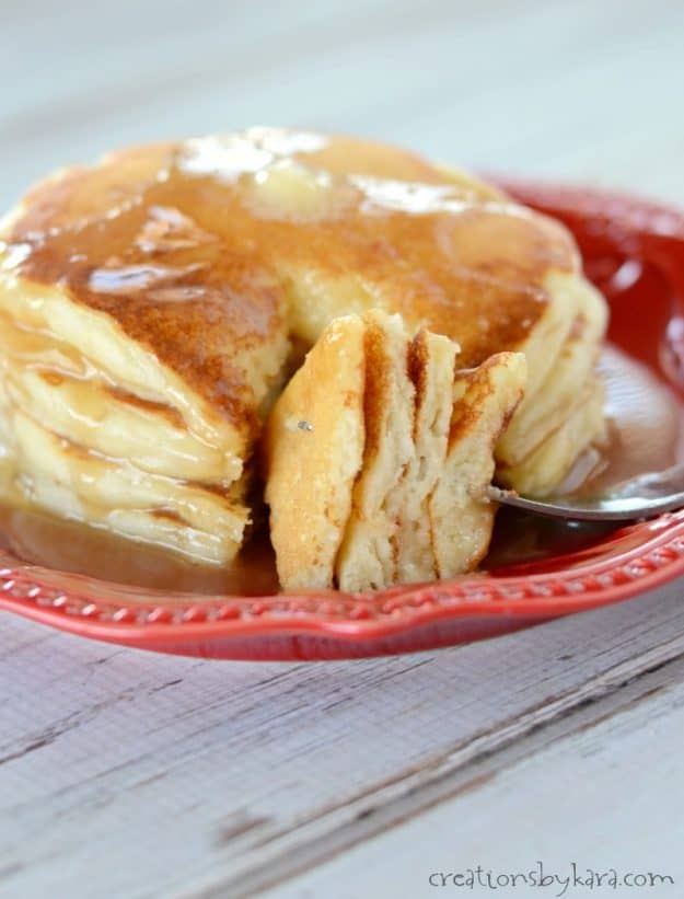 Recipe for the best buttermilk pancakes