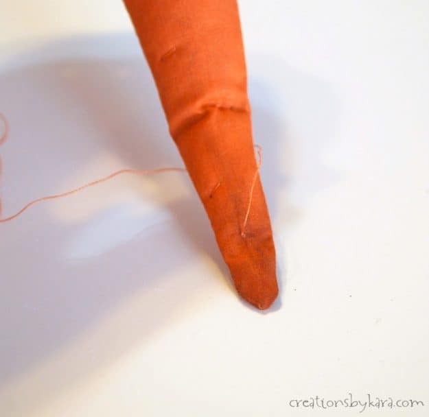 vintage fabric carrots