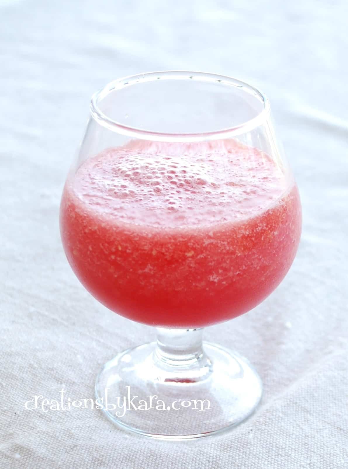 Watermelon Lime Slushie