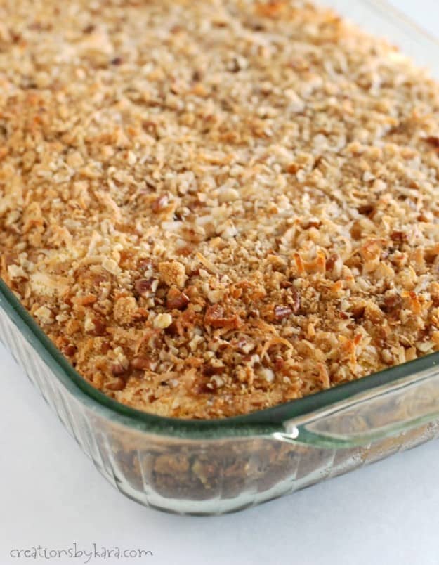 Pumpkin Cream Cheese Coffee Cake with streusel topping