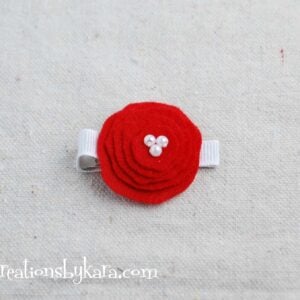 Layered Felt Flower Tutorial