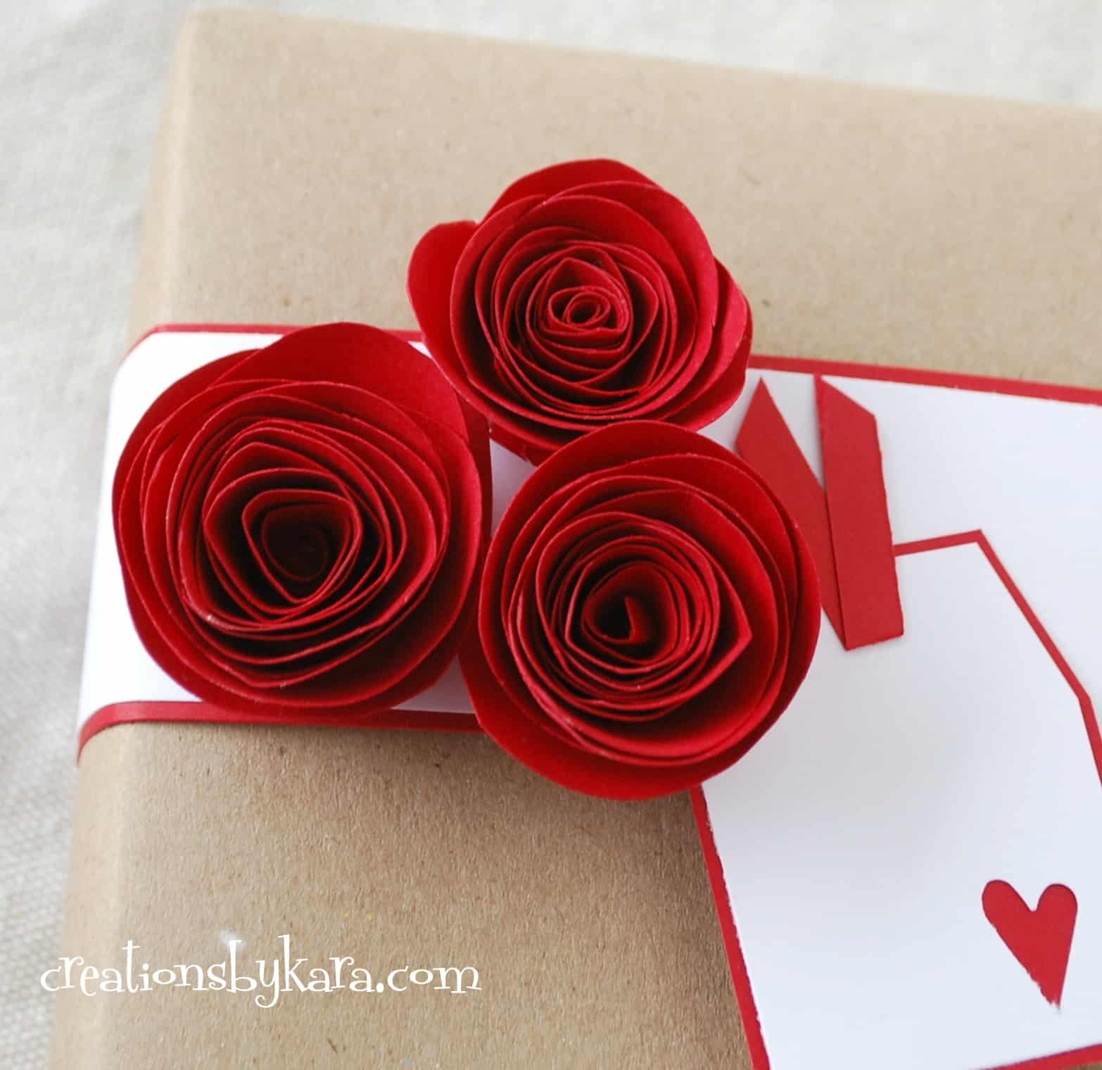How to Make Beautiful Paper Roses - Creations by Kara