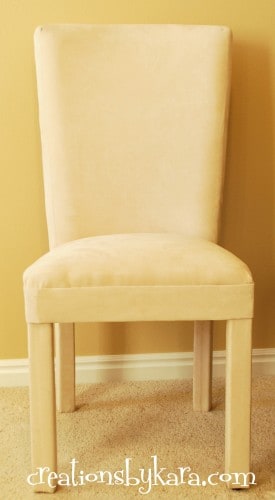 diy chair slipcover