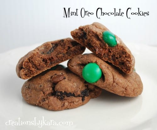 mint oreo chocolate cookies-4 oreo mint chocolate cookies-recipe