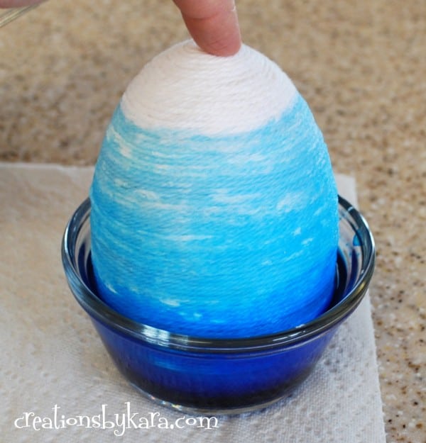 ombre easter eggs with food coloring