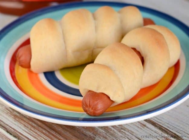 homemade pigs in a blanket