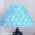 diy-flower-lampshade
