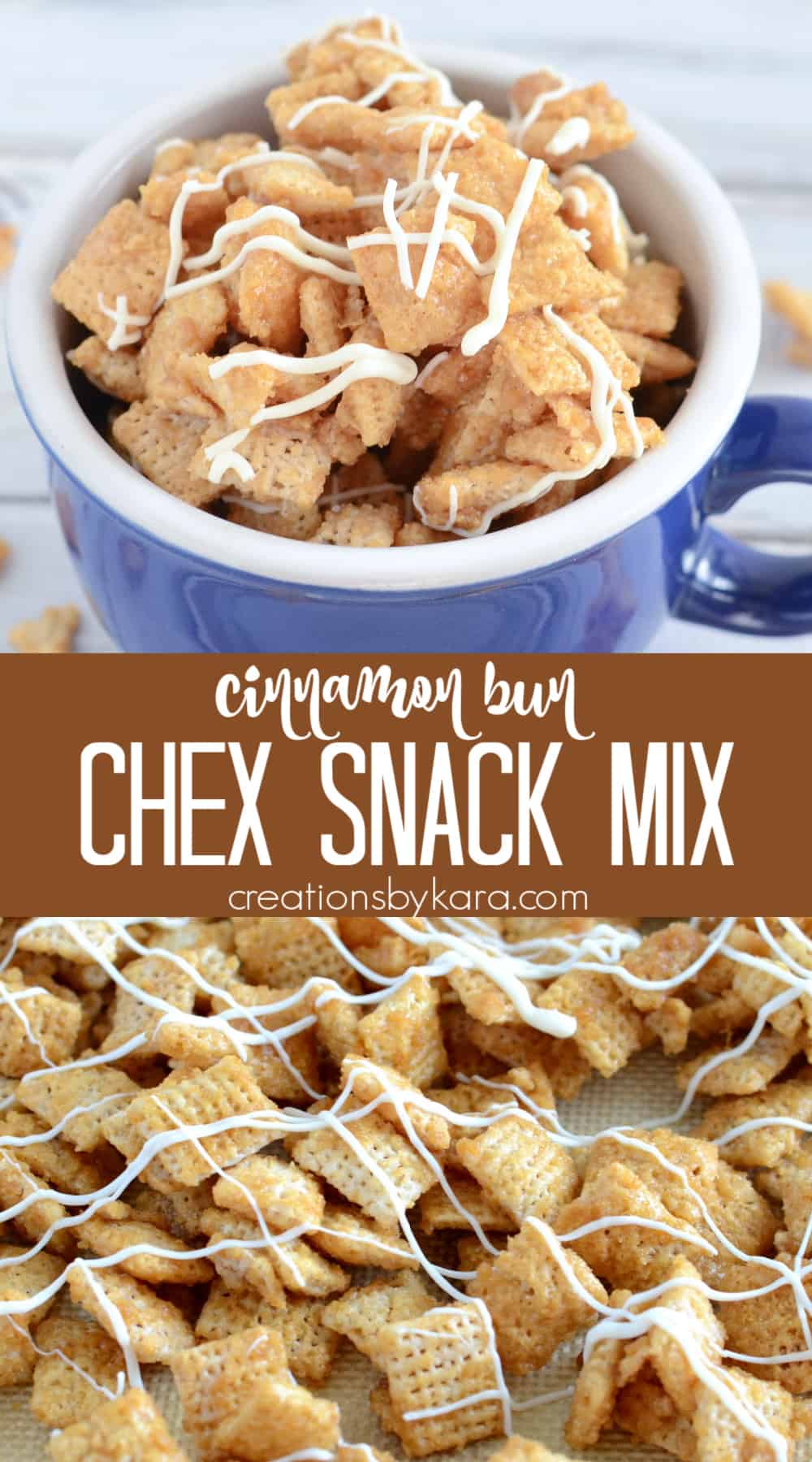 Crunchy Cinnamon Chex Mix Recipe Creations by Kara