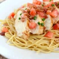 Lemon Chicken and Pasta with Bacon Recipe