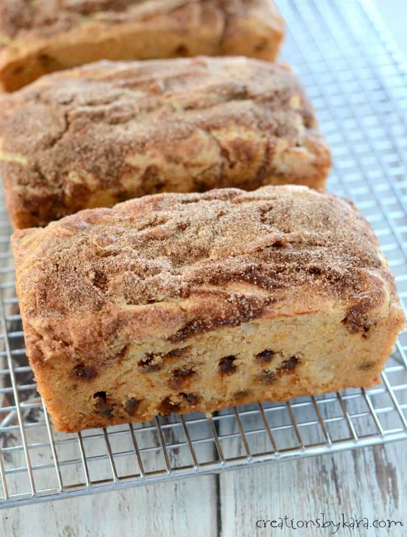 Cinnamon Sugar Snickerdoodle Bread