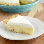 Homemade Banana Cream Pie with real whipped cream- a family favorite that you are sure to love!