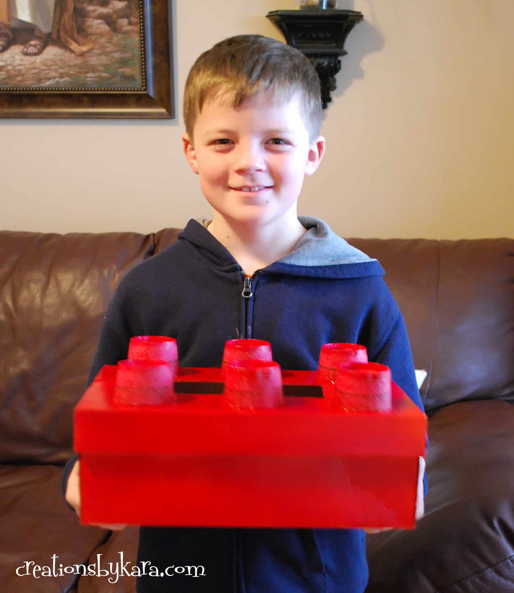 Lego Valentine Box for Boys--Classroom Valentines