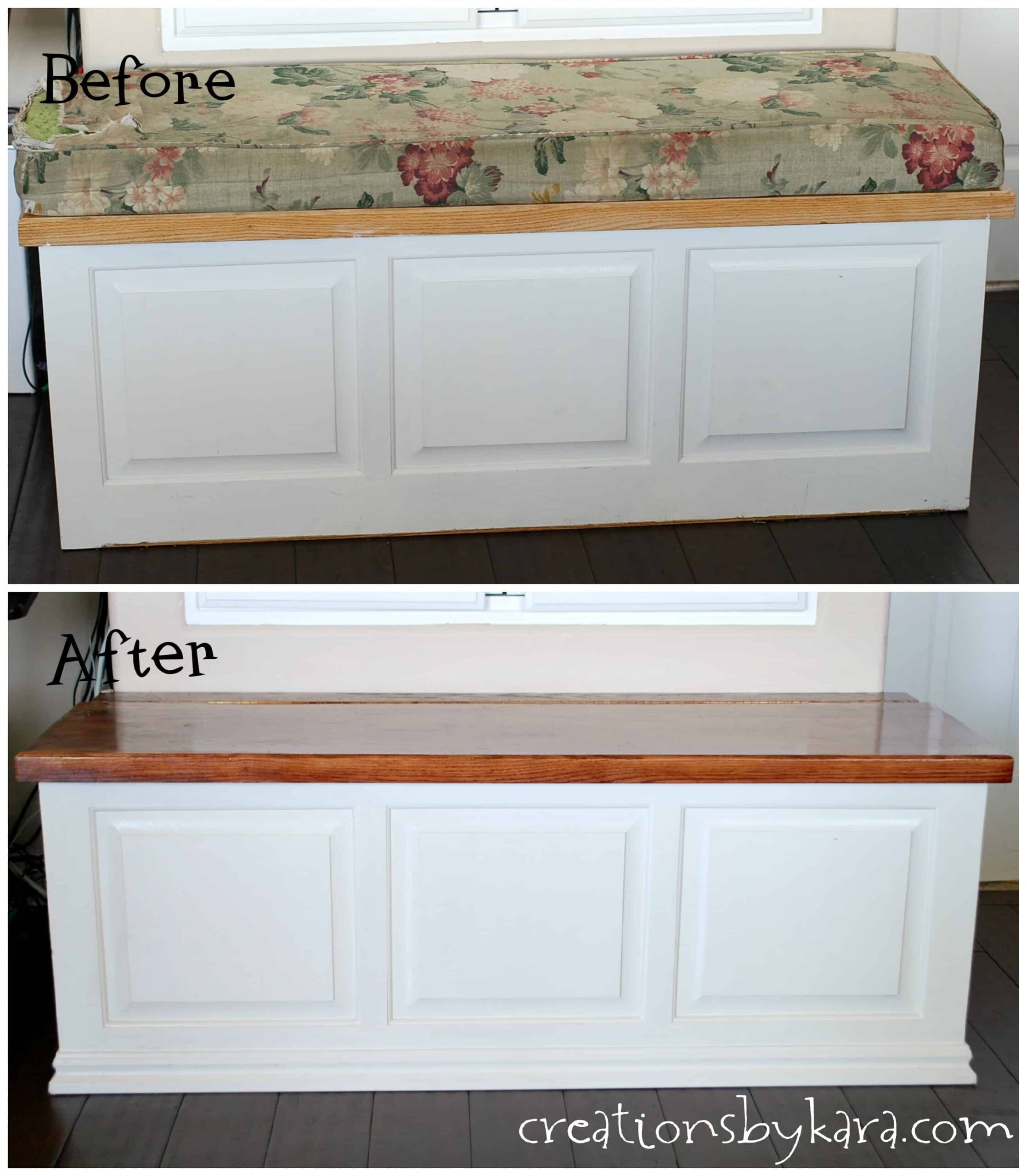 How To Stain Wood Like a Pro - Creations by Kara