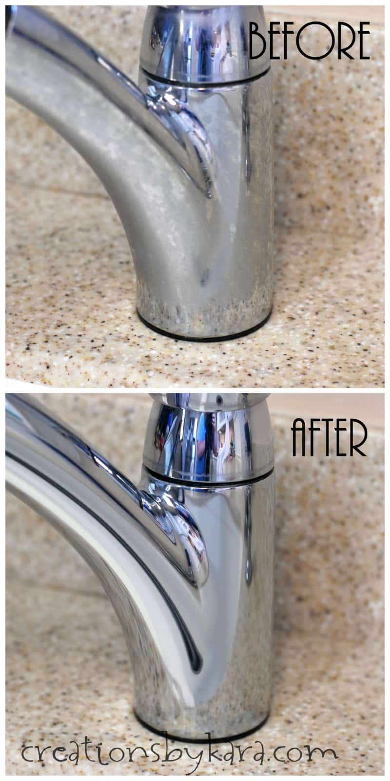 Discoloration on stainless steel faucet - cleaners came through and this is  how it was left. It was not like this before : r/CleaningTips