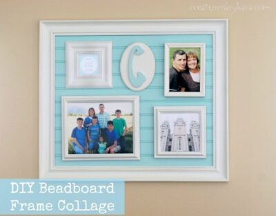 Beadboard Frame DIY beadboard frame tutorial