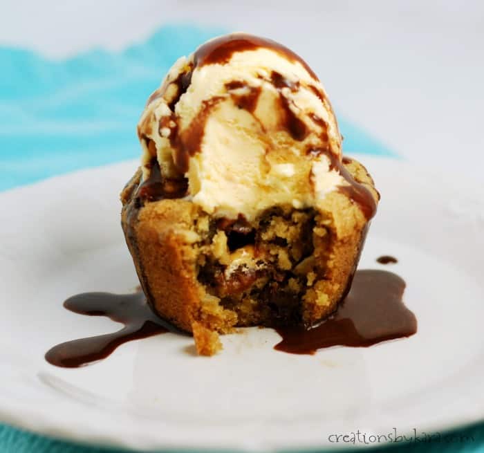 Stuffed Chocolate Chip Cookie Cups