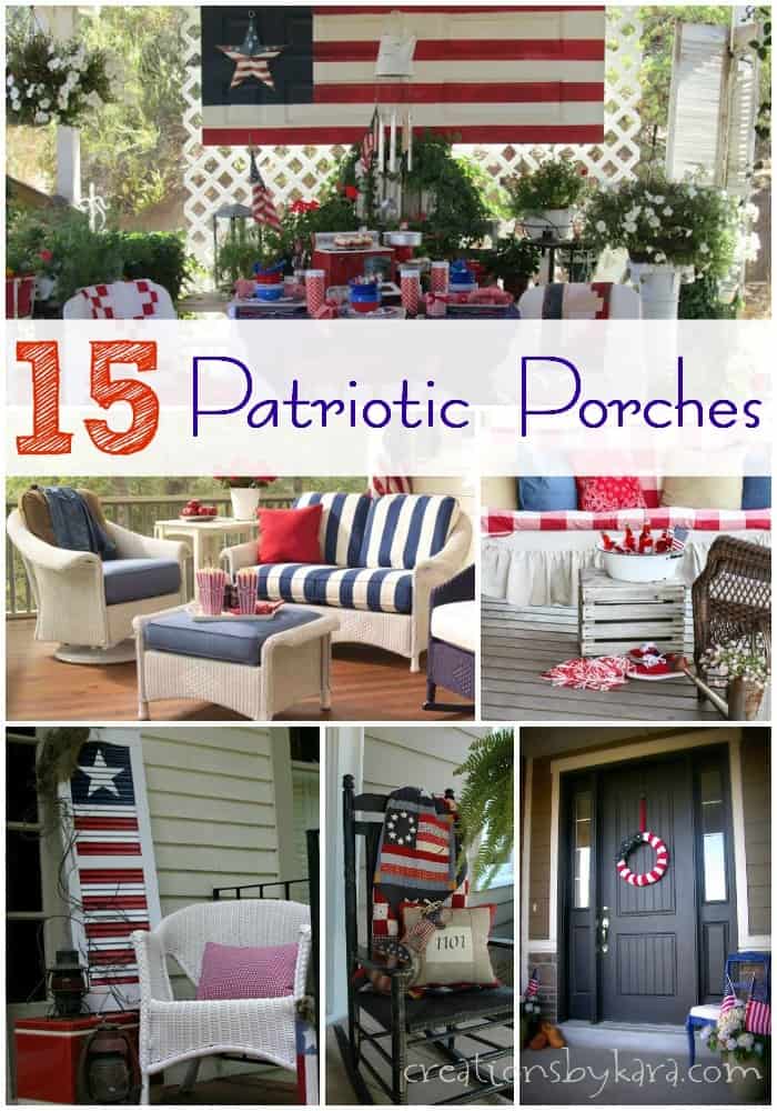 15 Patriotic Porches
