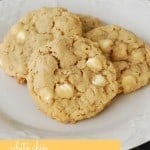 White Chip Oatmeal Peanut Butter Cookies