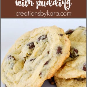 pudding chocolate chip cookies pinterest collage