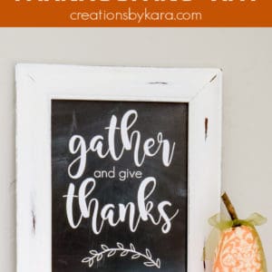 free printable thanksgiving sign