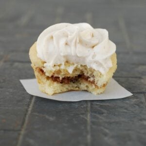 If you love cinnamon rolls, you will love these Cinnamon Bun Cupcakes!