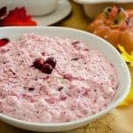 Creamy Cranberry Salad- a perfect side dish for Thanksgiving dinner!