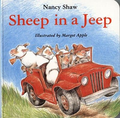 sheep in a jeep book